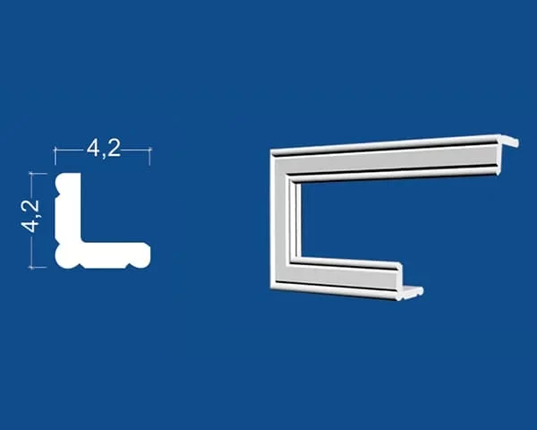 Turnare de colț din polistiren toc 120