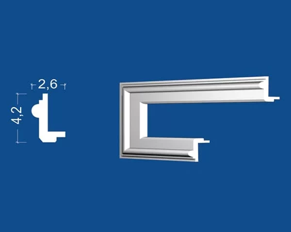 Turnare de colț din polistiren toc 9