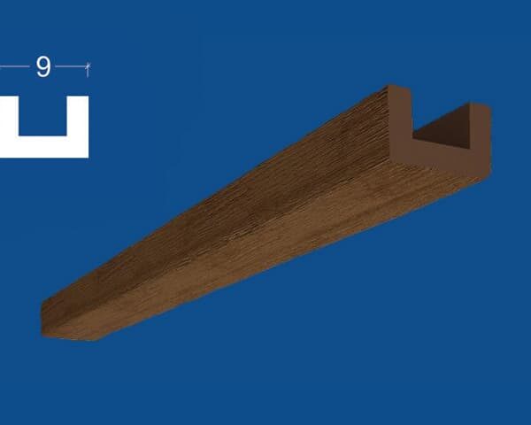 Imitacija drvene grede BR-01 tamna 3m