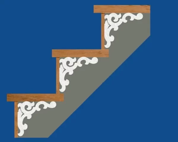 Décorations pour l'escalier DZS 5