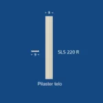 Fasadni pilaster od stiropora SLS-220 R