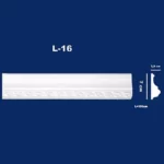 Ornament prateća lajsna L-16