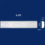 Ornament prateća lajsna L-21
