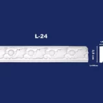 Ornament prateća lajsna L-24