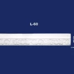 Ornament prateća lajsna L-60