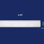 Ornament prateća lajsna L-67