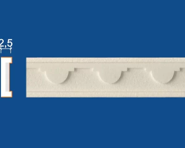 Styrofoam facade moulding SLS-559/A