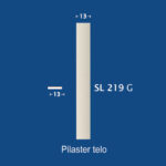 Fasadni pilaster od stiropora SLS-219 G