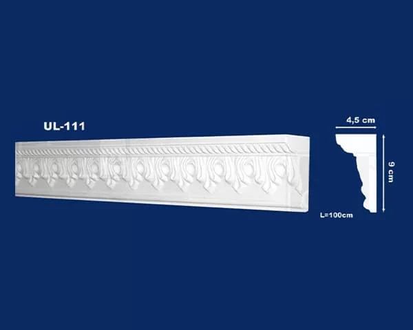 Gipsana lajsna ugaona UL-111