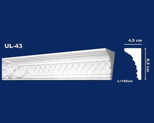 Gips-Eckleiste UL-43
