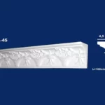 Gipsana lajsna ugaona UL-45