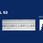 Gipsana lajsna ugaona UL-52