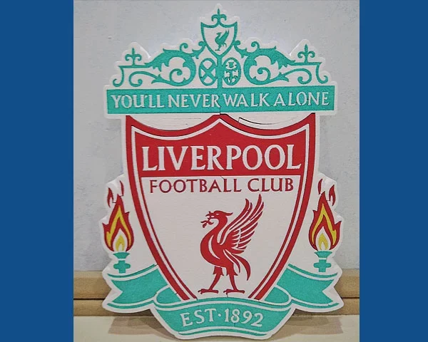 Liverpool - Sportski grb od stiropora