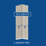 Fasadni L pilaster od stiropora SLS-220 R