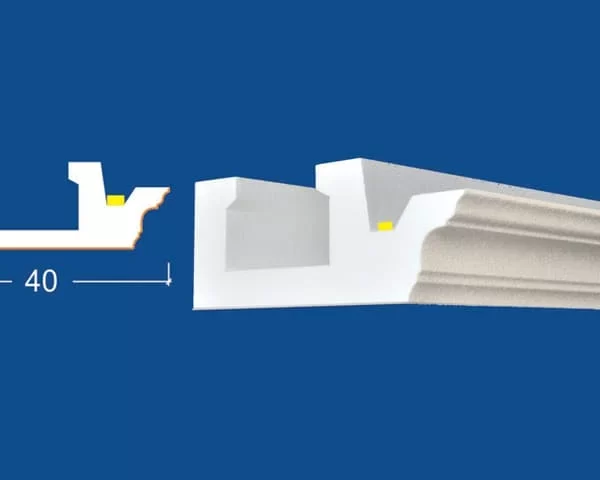 Bagheta decorativa pentru banda led 5 XPS