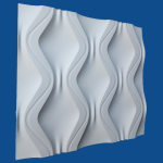 3D gipsani panel - Royal