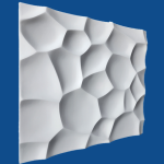 3D gipsani panel - Shell