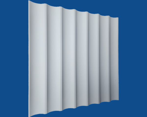 3D gipsani panel - Stripes
