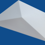 3D gipsani panel - Trapeze