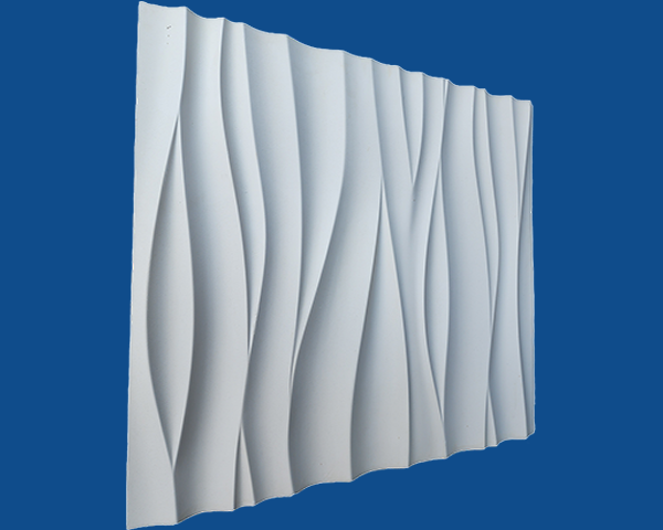 3D gipsani panel - Waves